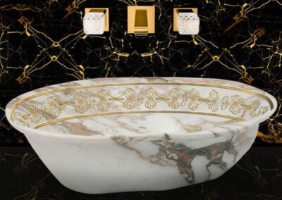 MARBLE CALACATTA OVAL 5130